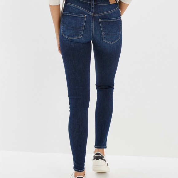 AE Next Level Stretch High Waisted Jegging size 6L - Picture 2 of 5